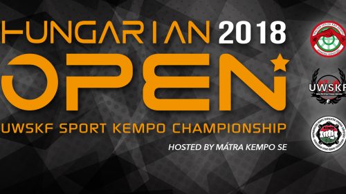 Sport Kempo Hungarian Open előzetes nevezései